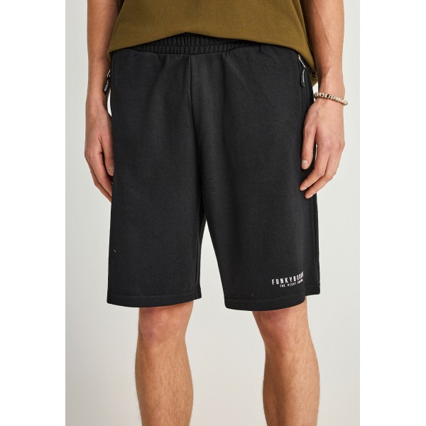 Funky Buddha Essential Βερμούδα Αθλητική Ανδρική (FBM013-050-03-BLACK)