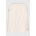 Funky Buddha Ανδρική Αθλητική Βερμούδα Μπεζ