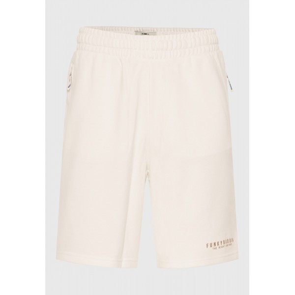 Funky Buddha Essential Βερμούδα Αθλητική Ανδρική (FBM013-050-03-CLOUD-CREAM)