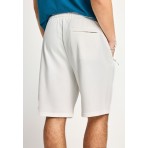 Funky Buddha Ανδρική Αθλητική Βερμούδα Εκρού