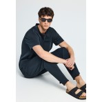 Funky Buddha Ανδρικό Αθλητικό Παντελόνι Φόρμας Μαύρο