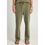 Funky Buddha Ανδρικό Αθλητικό Παντελόνι Φόρμας Χακί