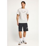 Funky Buddha Ανδρική Αθλητική Βερμούδα Μαύρη