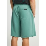 Funky Buddha Ανδρική Αθλητική Βερμούδα Τυρκουάζ