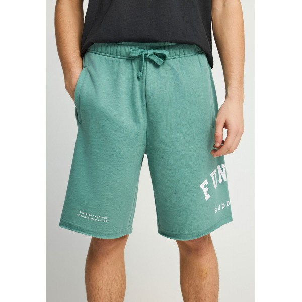 Funky Buddha Ανδρική Αθλητική Βερμούδα (FBM013-051-03-GREEN-LAKE)