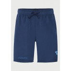 Funky Buddha Ανδρική Αθλητική Βερμούδα Μπλε