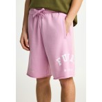 Funky Buddha Ανδρική Αθλητική Βερμούδα Ροζ