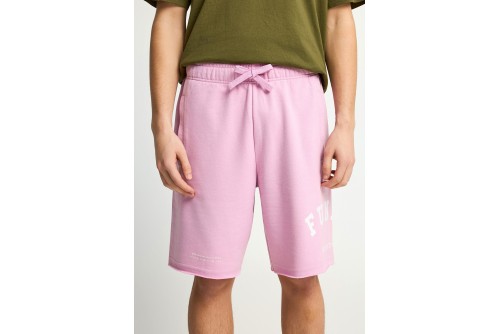 Funky Buddha Printed Logo Βερμούδα Αθλητική Ανδρική (FBM013-051-03-PINK-MIST)