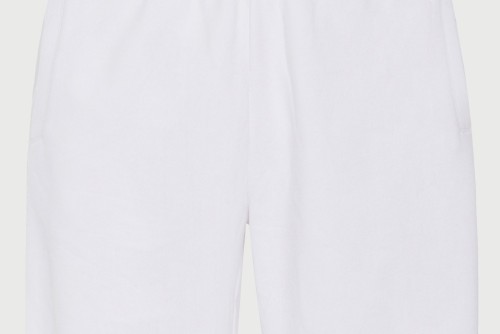 Funky Buddha Printed Logo Βερμούδα Αθλητική Ανδρική (FBM013-051-03-WHITE)