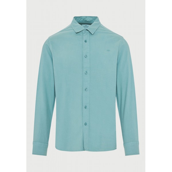 Funky Buddha Ανδρικό Πουκάμισο Basic (FBM013-051-05-MINERAL-BLUE)