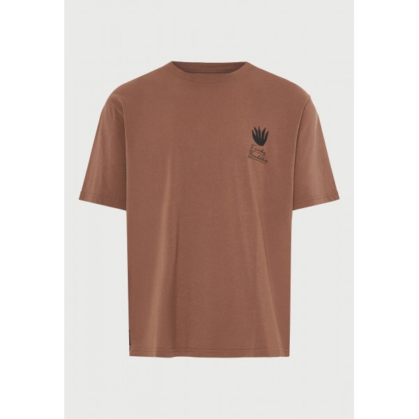 Funky Buddha Graphic Print T-Shirt Ανδρικό (FBM013-052-04-CIGAR)