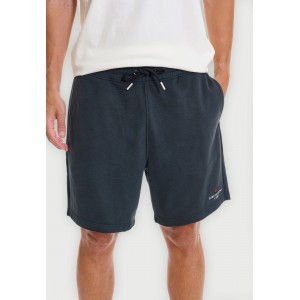 Funky Buddha Printed Logo Βερμούδα Αθλητική Ανδρική (FBM013-054-03-BLACK)