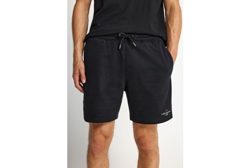 Funky Buddha Printed Logo Βερμούδα Αθλητική Ανδρική (FBM013-054-03-BLACK)