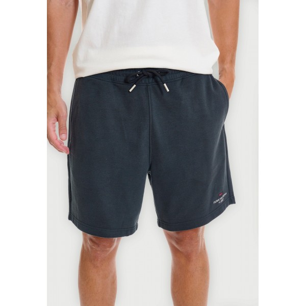 Funky Buddha Printed Logo Βερμούδα Αθλητική Ανδρική (FBM013-054-03-BLACK)