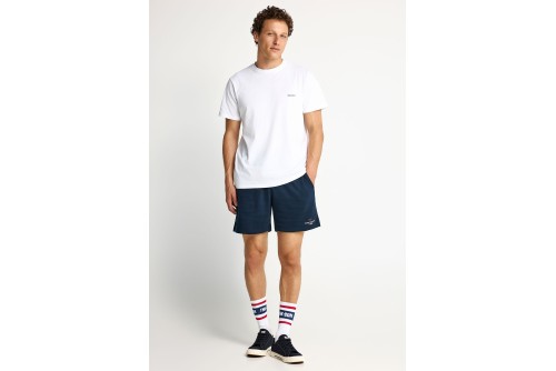 Funky Buddha Printed Logo Βερμούδα Αθλητική Ανδρική (FBM013-054-03-NAVY)