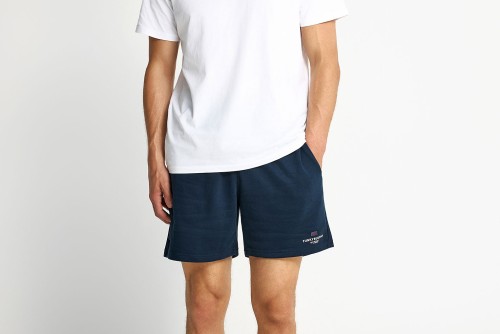 Funky Buddha Printed Logo Βερμούδα Αθλητική Ανδρική (FBM013-054-03-NAVY)