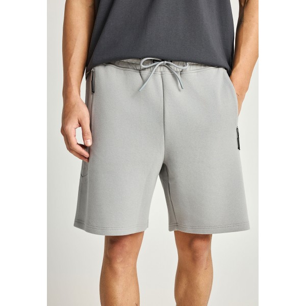 Funky Buddha Ανδρικό  Βερμούδα Φούτερ (FBM013-055-03-GREY)