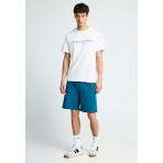 Funky Buddha Ανδρική Αθλητική Βερμούδα Τυρκουάζ