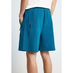 Funky Buddha Ανδρική Αθλητική Βερμούδα Τυρκουάζ