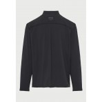 Funky Buddha The Essentials Ανδρικό Πουκάμισο Μαύρο