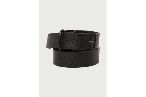 Funky Buddha Ζώνη Casual (FBM013-056-10-BLACK)