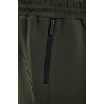 Funky Buddha Ανδρική Αθλητική Βερμούδα Χακί