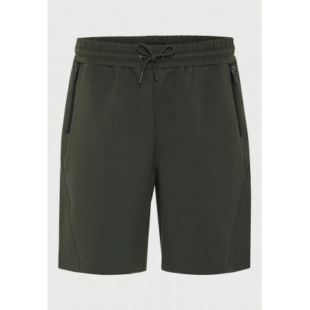 Funky Buddha Ανδρική Αθλητική Βερμούδα Χακί