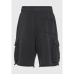 Funky Buddha Ανδρική Βερμούδα Cargo Μαύρη