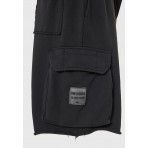 Funky Buddha Ανδρική Βερμούδα Cargo Μαύρη