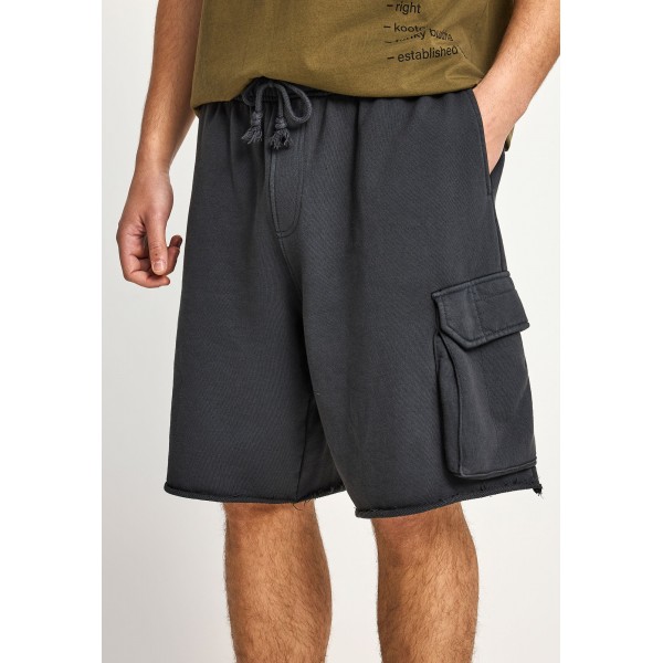 Funky Buddha Ανδρικό  Βερμούδα Φούτερ (FBM013-059-03-BLACK)