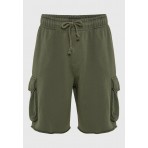 Funky Buddha Cargo Βερμούδα Αθλητική Ανδρική (FBM013-059-03-DEEP-FOREST)