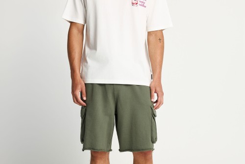 Funky Buddha Cargo Βερμούδα Αθλητική Ανδρική (FBM013-059-03-DEEP-FOREST)