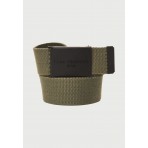 Funky Buddha Ανδρική Ζώνη Χακί