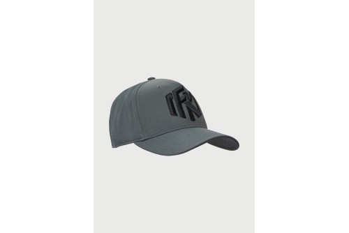 Funky Buddha Branded Embroidery Καπέλο Velcro (FBM013-060-10-GREY)