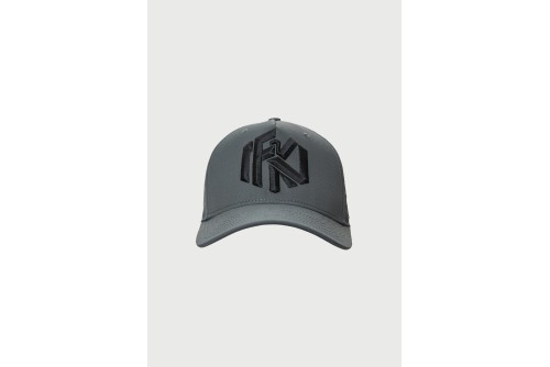 Funky Buddha Branded Embroidery Καπέλο Velcro (FBM013-060-10-GREY)