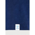 Funky Buddha Ανδρικό Κοντομάνικο T-Shirt Μπλε Σκούρο