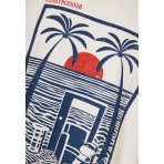 Funky Buddha Ανδρικό Κοντομάνικο T-Shirt Εκρού