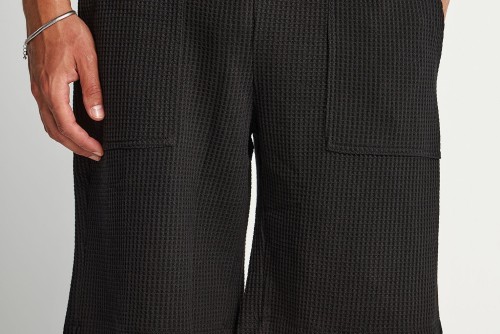Funky Buddha Ανδρική  Βερμούδα Φούτερ (FBM013-065-03-BLACK)