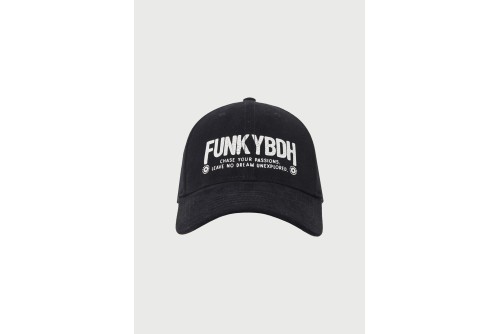 Funky Buddha Branded Print Καπέλο Classic (FBM013-068-10-BLACK)