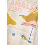 Funky Buddha Ανδρικό Κοντομάνικο T-Shirt Εκρού, Διάφορα Χρώματα