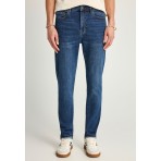 Funky Buddha Slim Tapered Fit Ανδρικό Παντελόνι Τζιν Μπλε Σκούρο