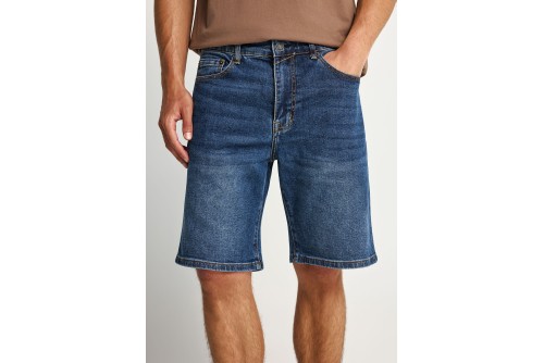 Funky Buddha Βερμούδα Τζιν Ανδρική (FBM013-070-03-MD-BLUE)