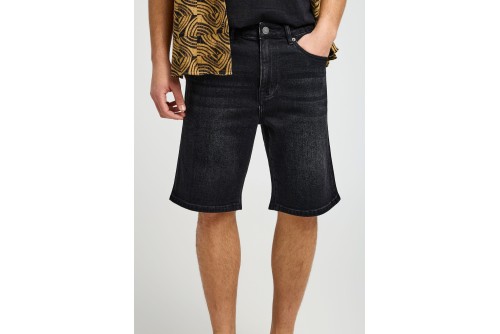 Funky Buddha Βερμούδα Τζιν Ανδρική (FBM013-072-03-BLACK)