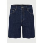 Funky Buddha The Essentials Ανδρική Βερμούδα Τζιν Μπλε Σκούρο