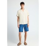 Funky Buddha The Essentials Ανδρική Βερμούδα Τζιν Μπλε