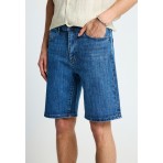 Funky Buddha The Essentials Ανδρική Βερμούδα Τζιν Μπλε