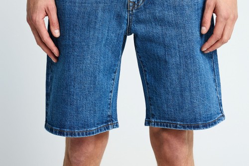 Funky Buddha The Εssentials Βερμούδα Τζιν Ανδρική (FBM013-073-03-MD-BLUE)