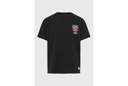 Funky Buddha Print On The Back T-Shirt Ανδρικό (FBM013-075-04-BLACK)