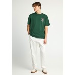 Funky Buddha Ανδρικό Κοντομάνικο T-Shirt Πράσινο