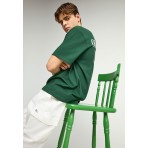 Funky Buddha Ανδρικό Κοντομάνικο T-Shirt Πράσινο